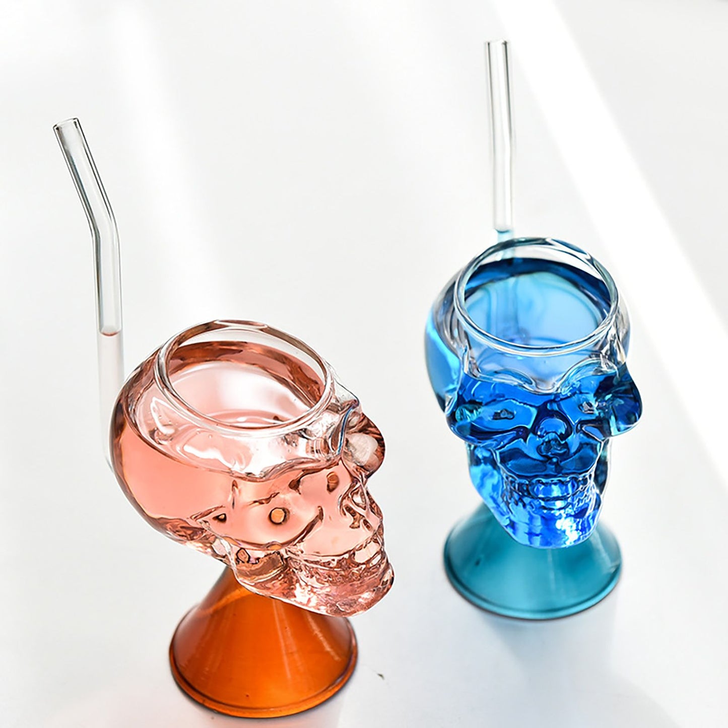Skull Vampire Glass High Borosilicate Skull Glass Halloween Kitchen Decoration Cup for Fragrant Tea Red Wine