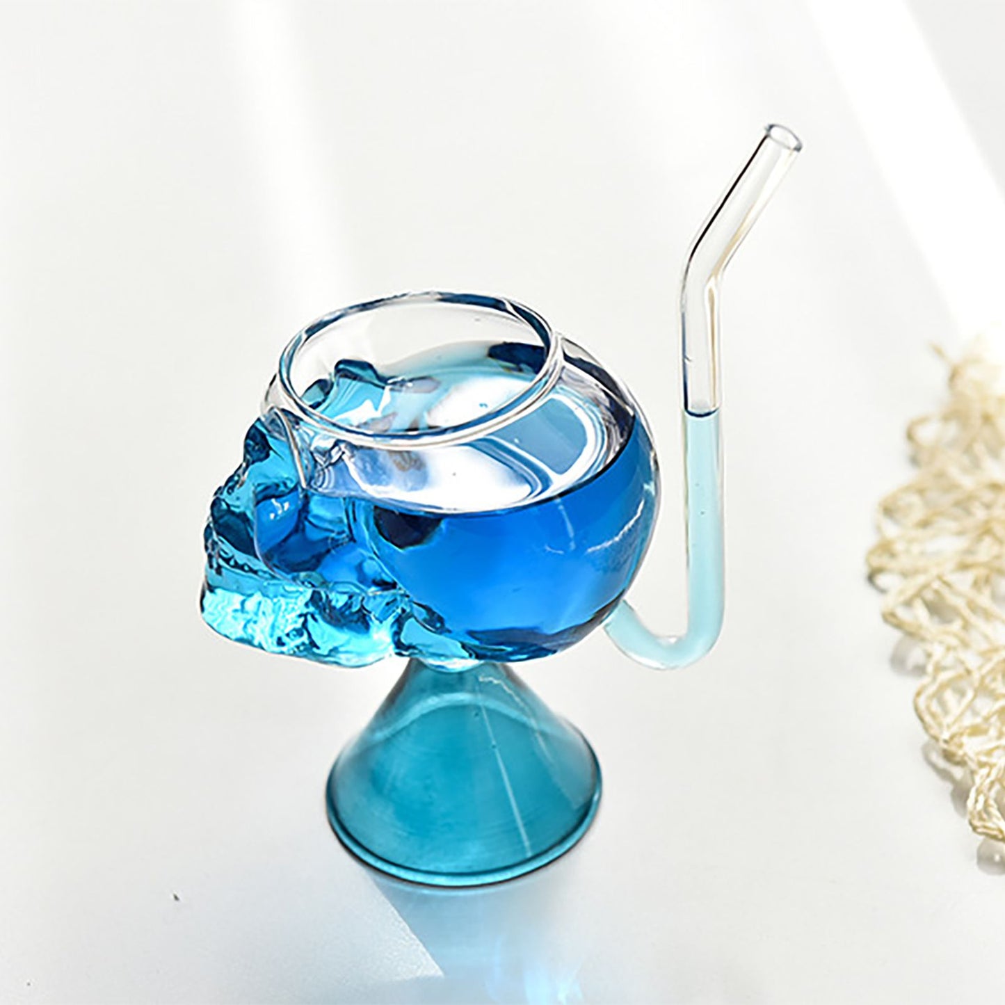 Skull Vampire Glass High Borosilicate Skull Glass Halloween Kitchen Decoration Cup for Fragrant Tea Red Wine