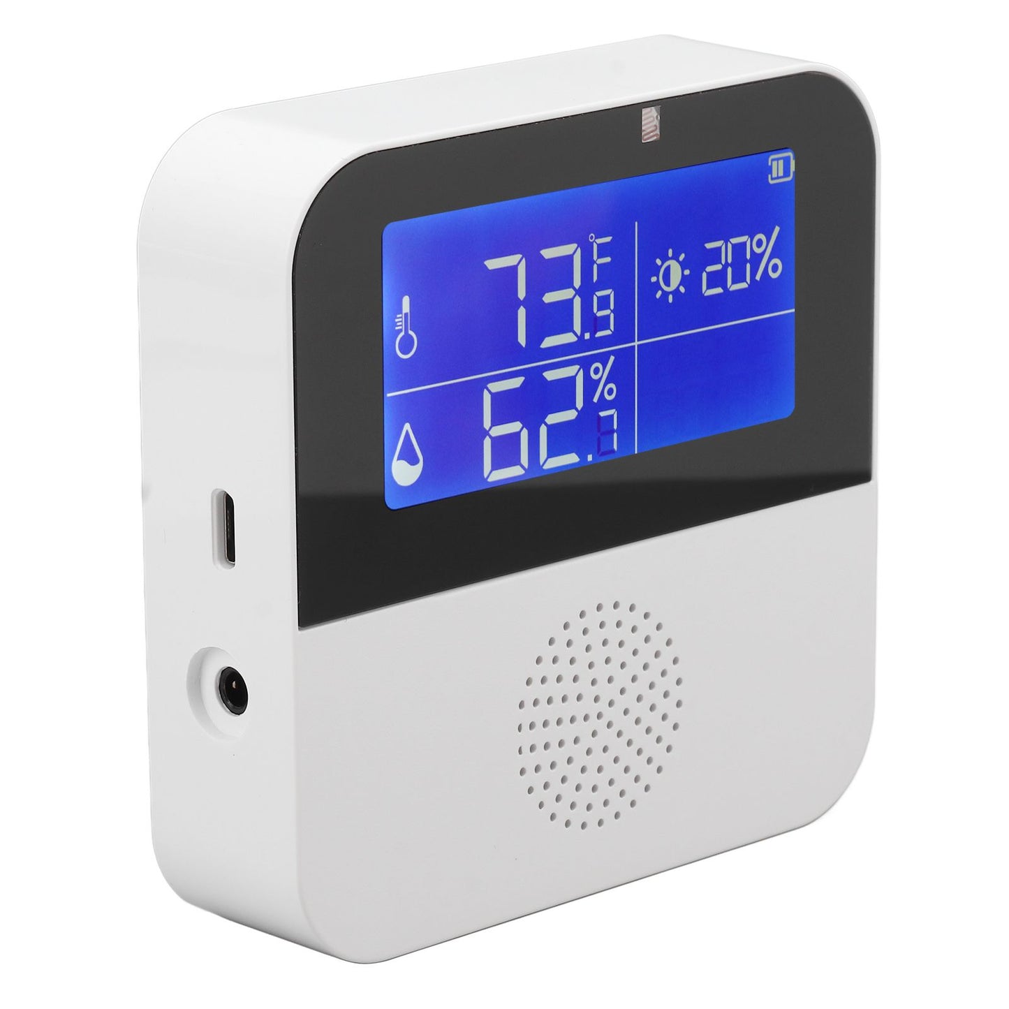 WiFi Humidity Temperature Sensor High Accuracy Smart Thermometer Hygrometer with 2.9 Inch LCD Screen