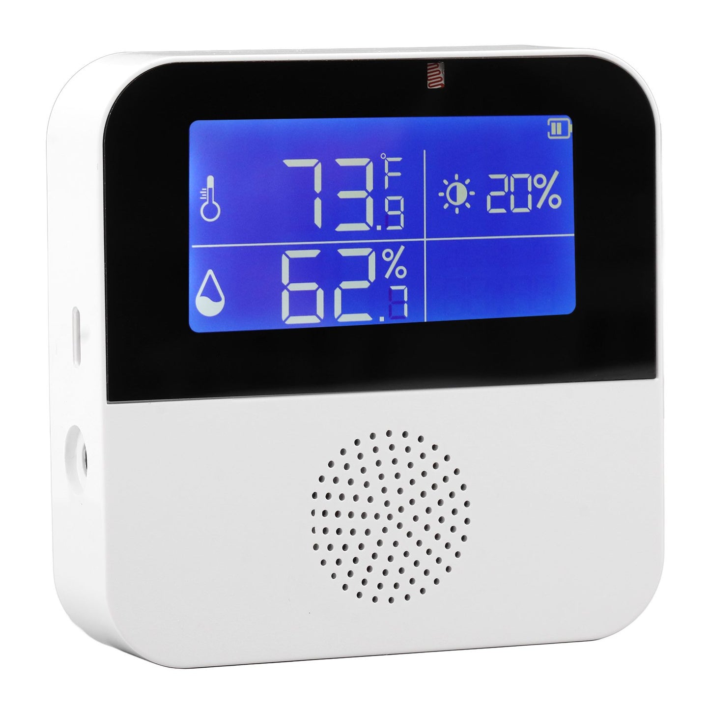 WiFi Humidity Temperature Sensor High Accuracy Smart Thermometer Hygrometer with 2.9 Inch LCD Screen