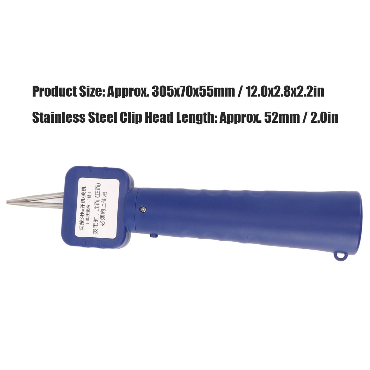 Handheld Electric Chicken Plucker Poultry Feather Plucker Machine Duck Feather Plucking Machine 100‑240V AU Plug