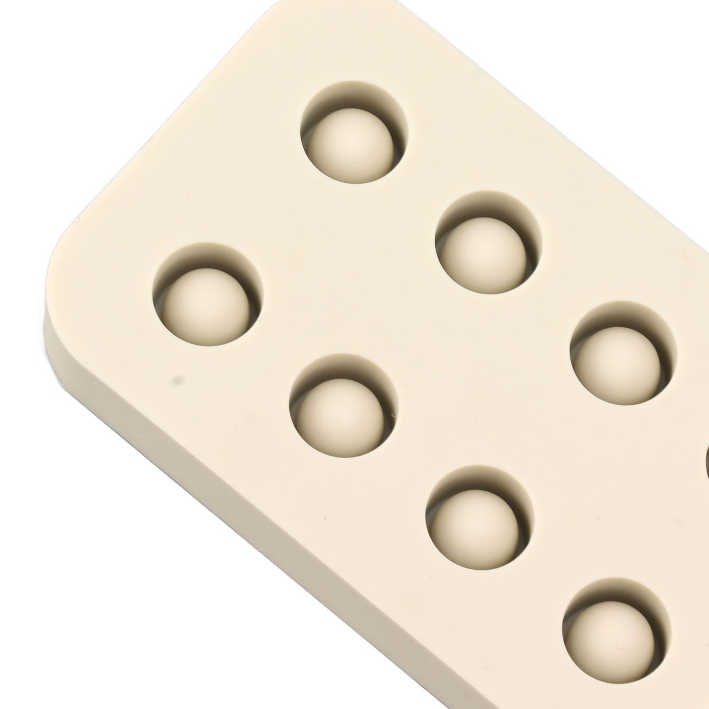 Wax Queen Grafting Cups Silicone Mold Beekeeping Beeswax Queen Cell Cups Making Mold 2 Rows 96x48x14mm