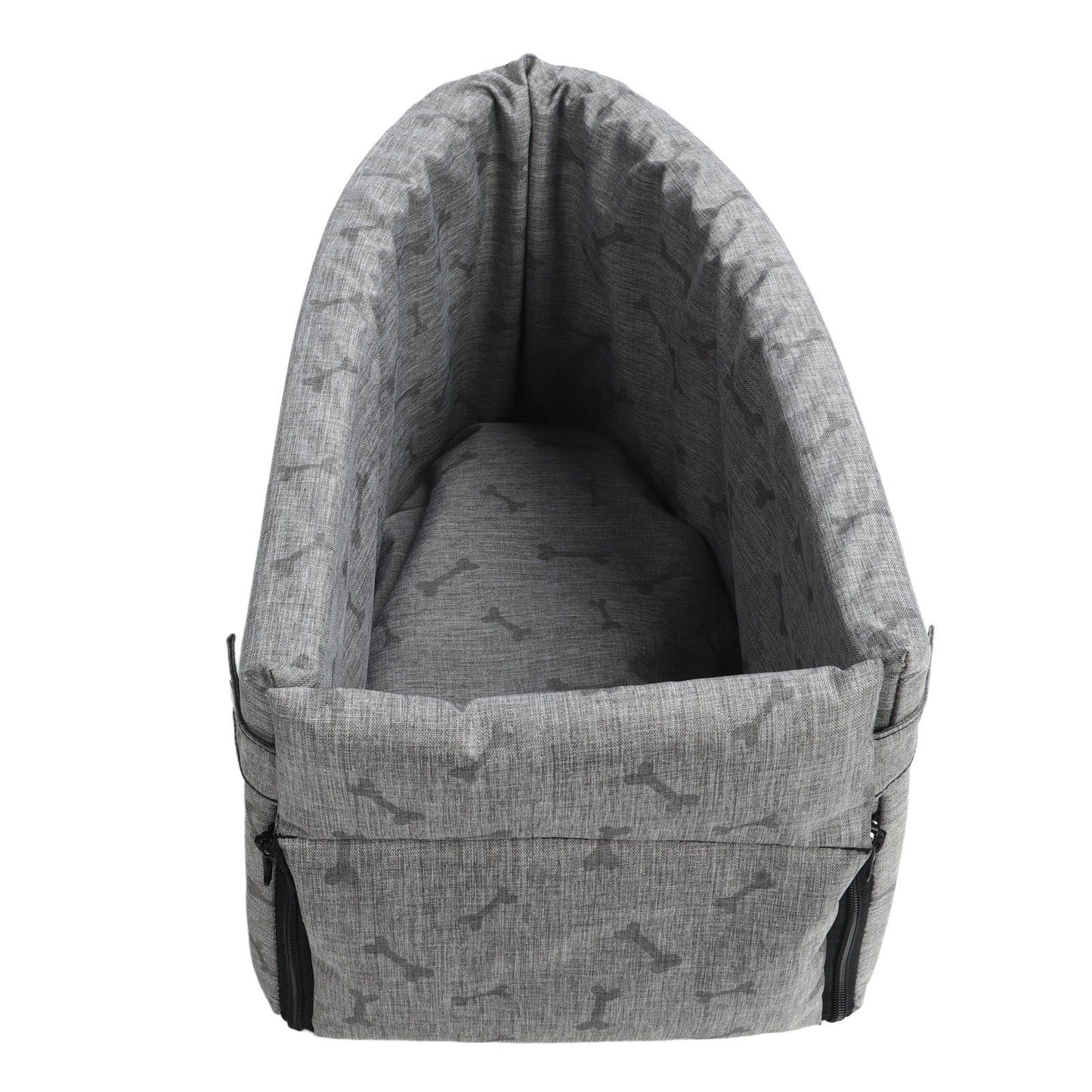 Pet Car Seat Wearproof Quick Installation Detachable Pet Console Seat for Small Dogs Cats Animals