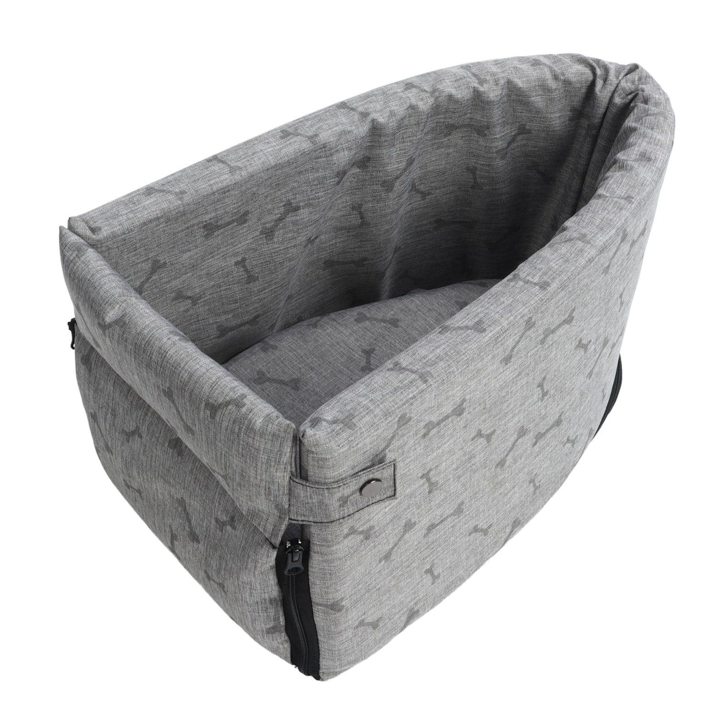 Pet Car Seat Wearproof Quick Installation Detachable Pet Console Seat for Small Dogs Cats Animals