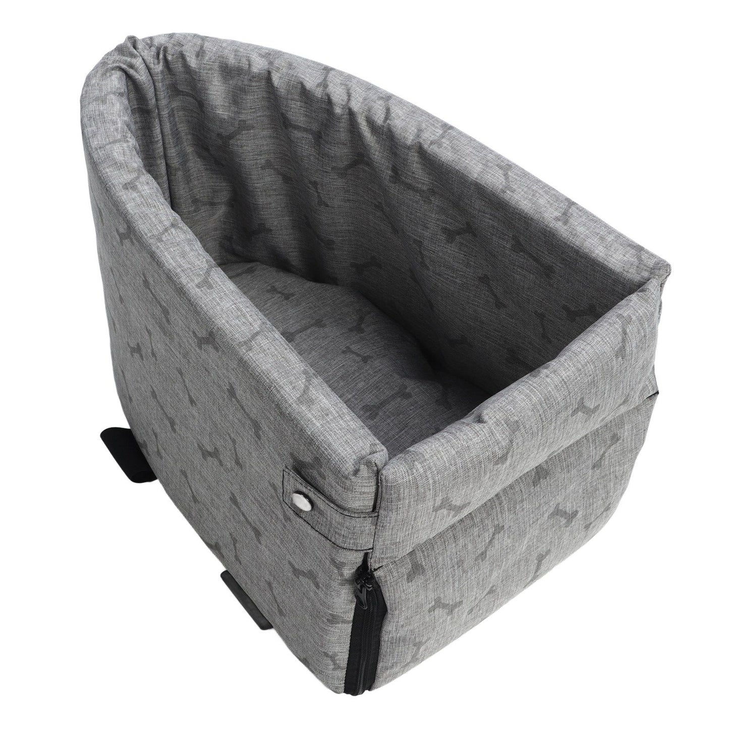 Pet Car Seat Wearproof Quick Installation Detachable Pet Console Seat for Small Dogs Cats Animals