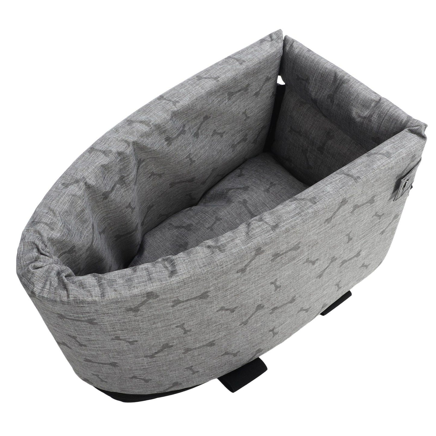 Pet Car Seat Wearproof Quick Installation Detachable Pet Console Seat for Small Dogs Cats Animals