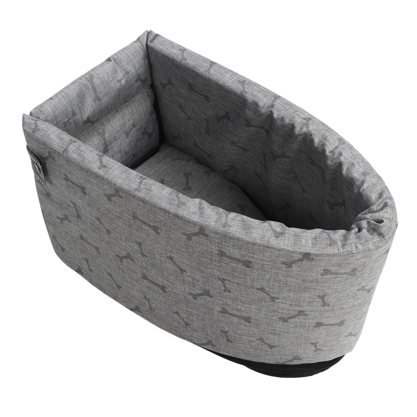 Pet Car Seat Wearproof Quick Installation Detachable Pet Console Seat for Small Dogs Cats Animals