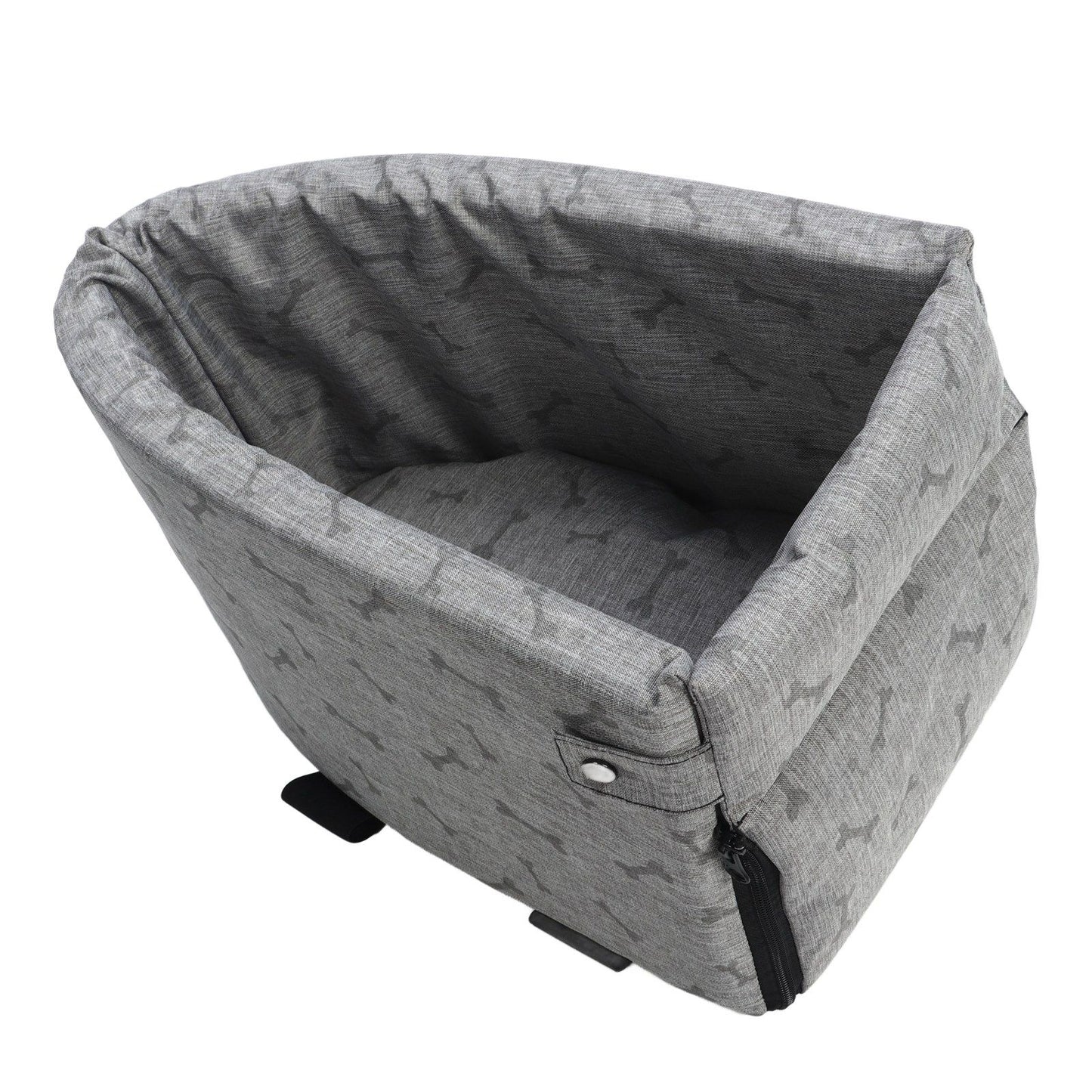 Pet Car Seat Wearproof Quick Installation Detachable Pet Console Seat for Small Dogs Cats Animals
