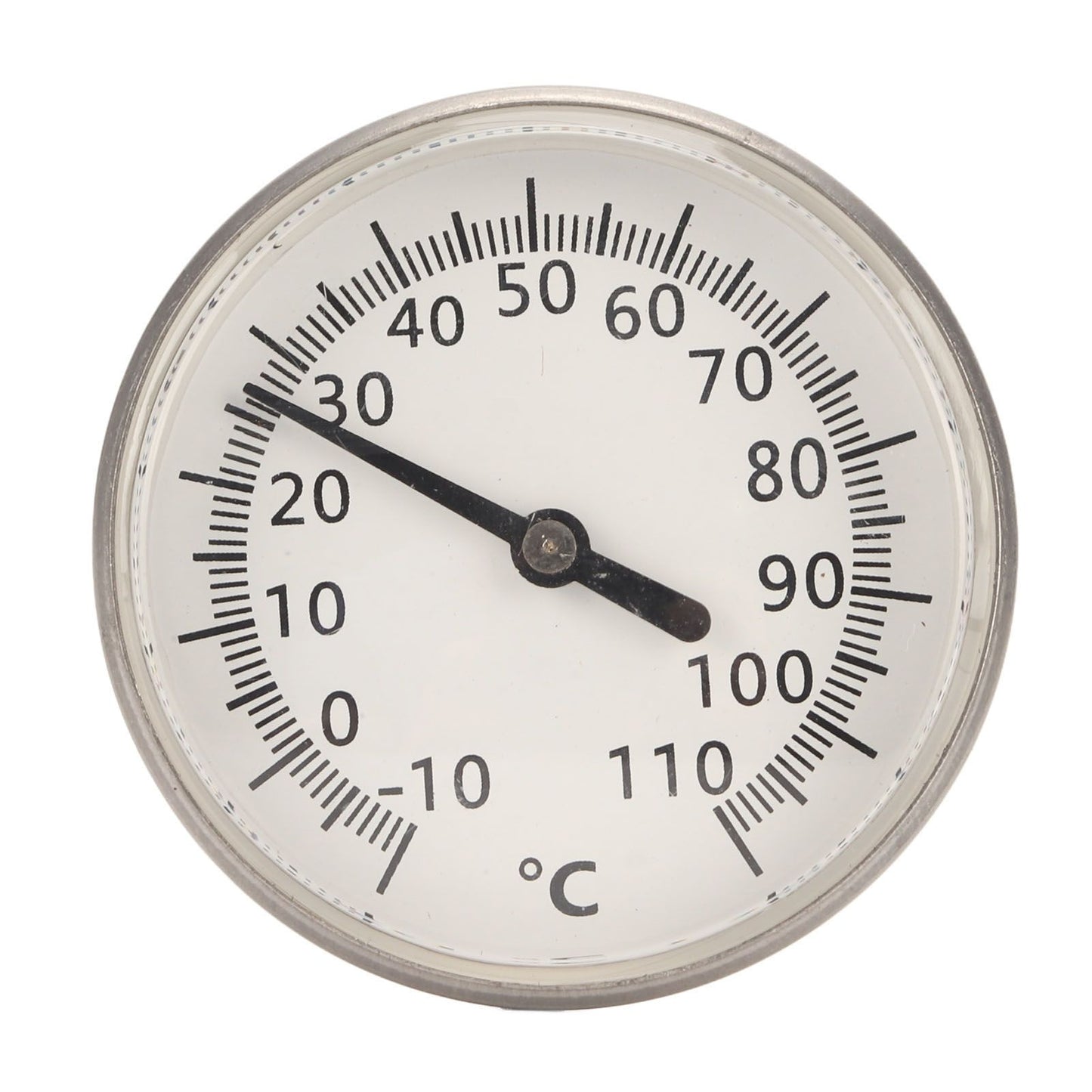 Probe Oven Thermometer Large Dial Design Stainless Steel Probe Food Thermometer with Detachable Clamp