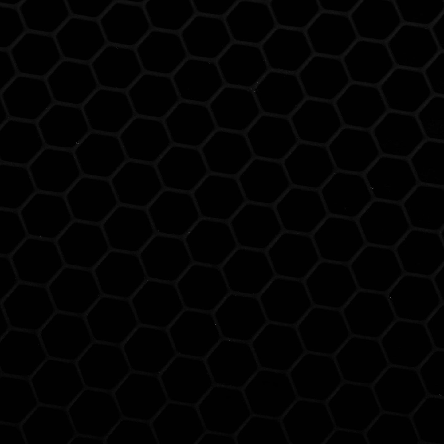 5Pcs Silicone Trivet Mat Square Round Honeycomb Hot Pad Non Slip Heat Resistant for Hot Plate Pans Kitchen Pots Black