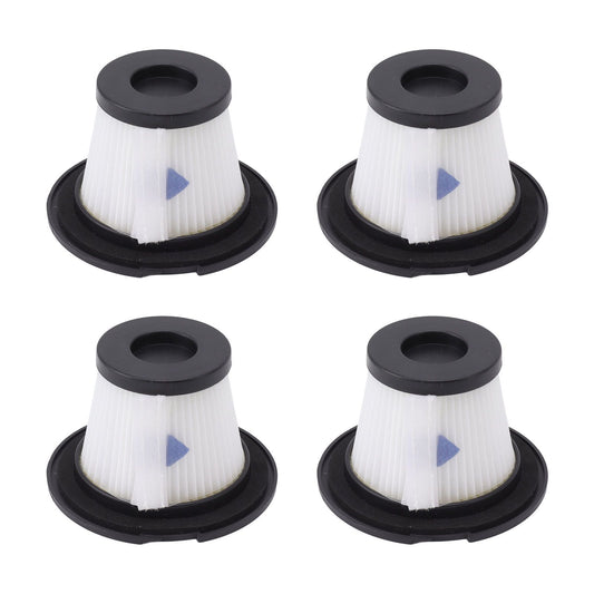 4pcs Vacuum Cleaner Replacement Filters Washable Vacuum Filter Detachable Vacuum Cleaner Filter Accessory for Moosoo K17 for INSE N6s