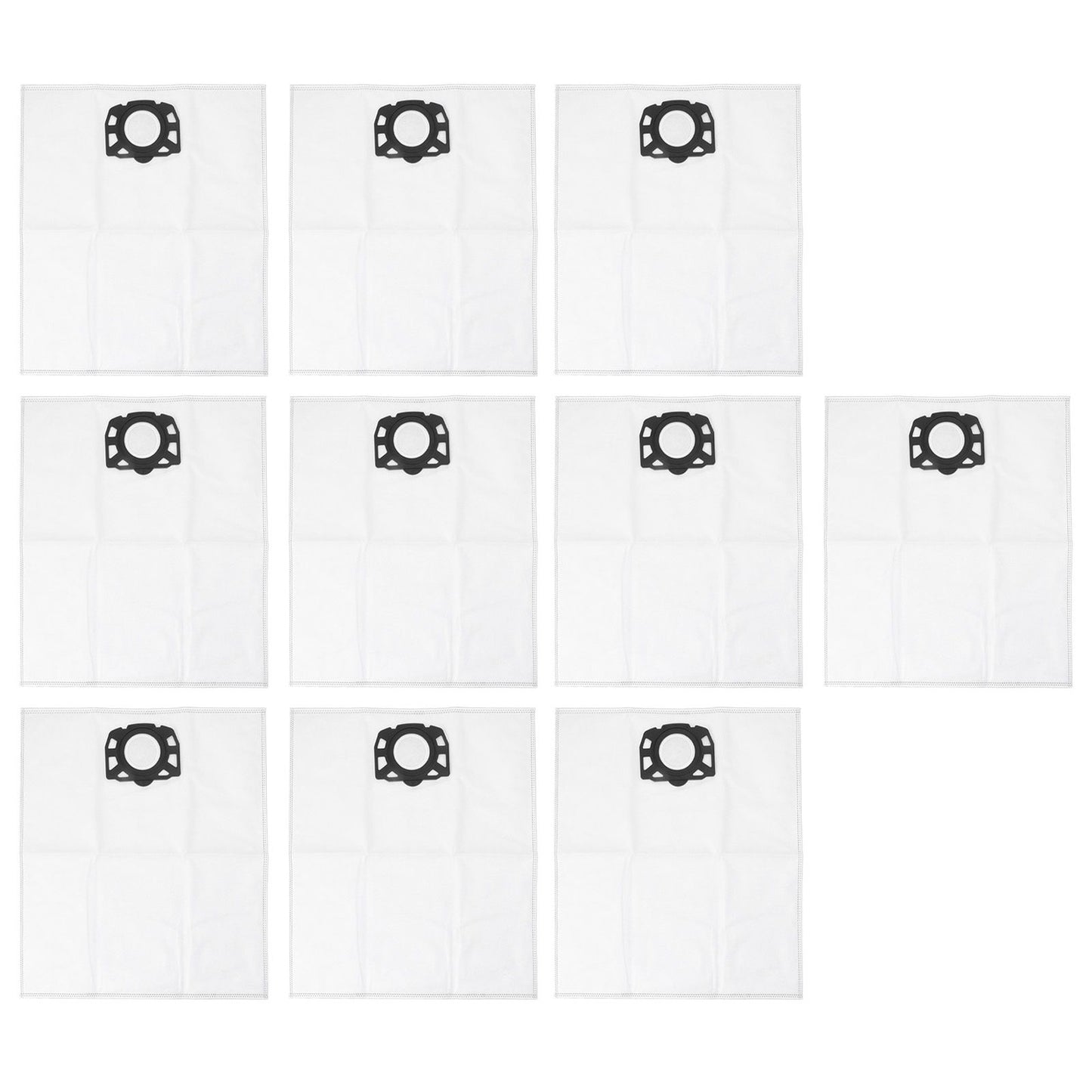 10pcs Vacuum Cleaner Dust Bags Non Woven FabricPortable Cleaner Dust Collection Bag for Karcher MV4 MV5 MV6 WD4 WD5 WD6