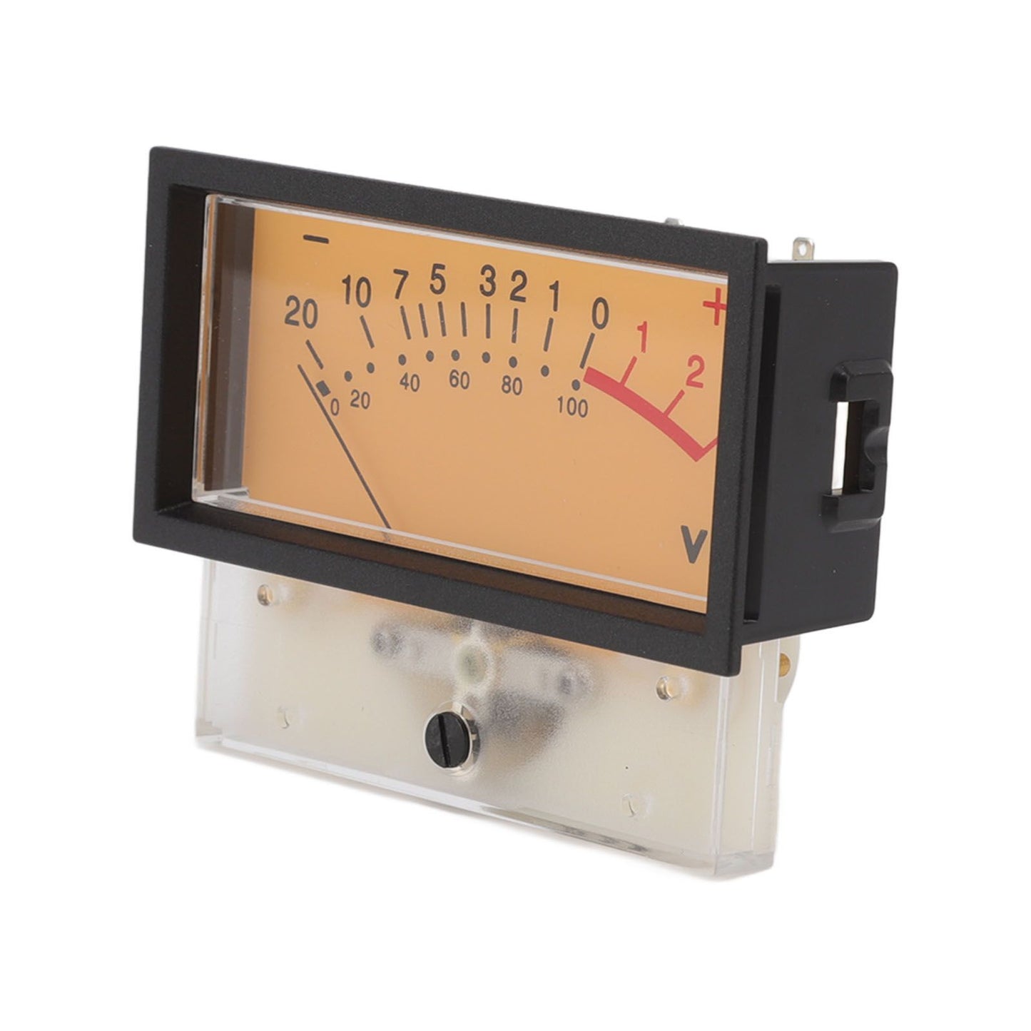 12V High Accuracy VU Meter Header DB Audio Level Header Power Amplifier Level Meter with Backlight 1000UA 50Ω