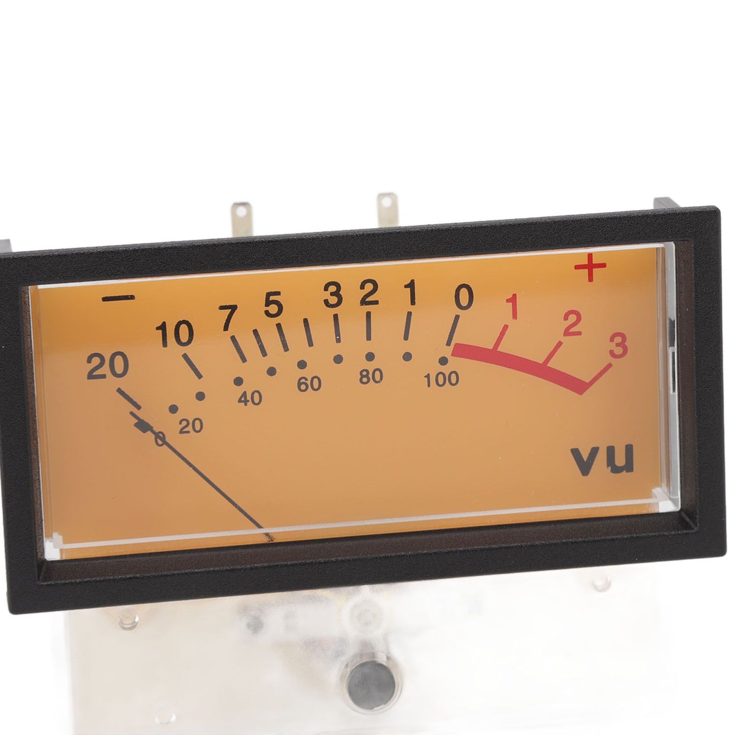 12V High Accuracy VU Meter Header DB Audio Level Header Power Amplifier Level Meter with Backlight 1000UA 50Ω