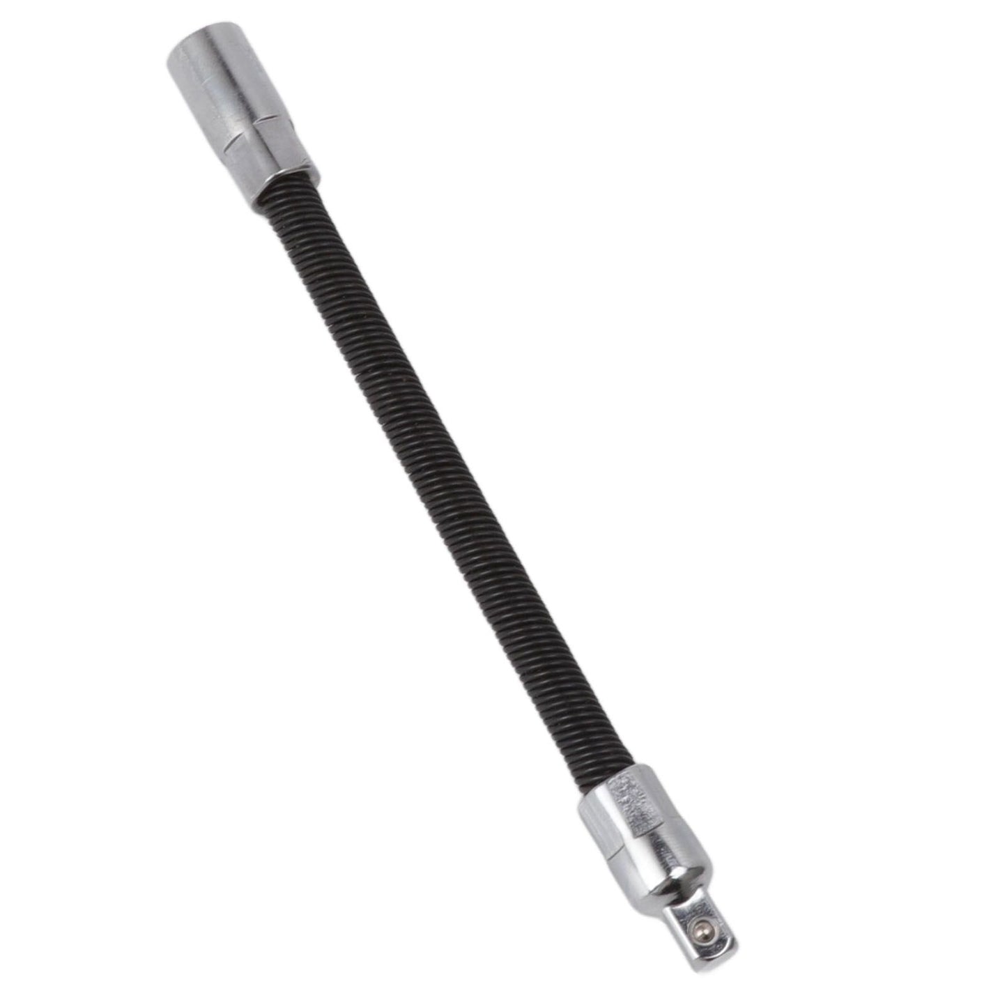 Wrench Extension Rod Bendable Universal Flexible Shaft Sleeve Extension Bar for Factory Workshop Black 1/4