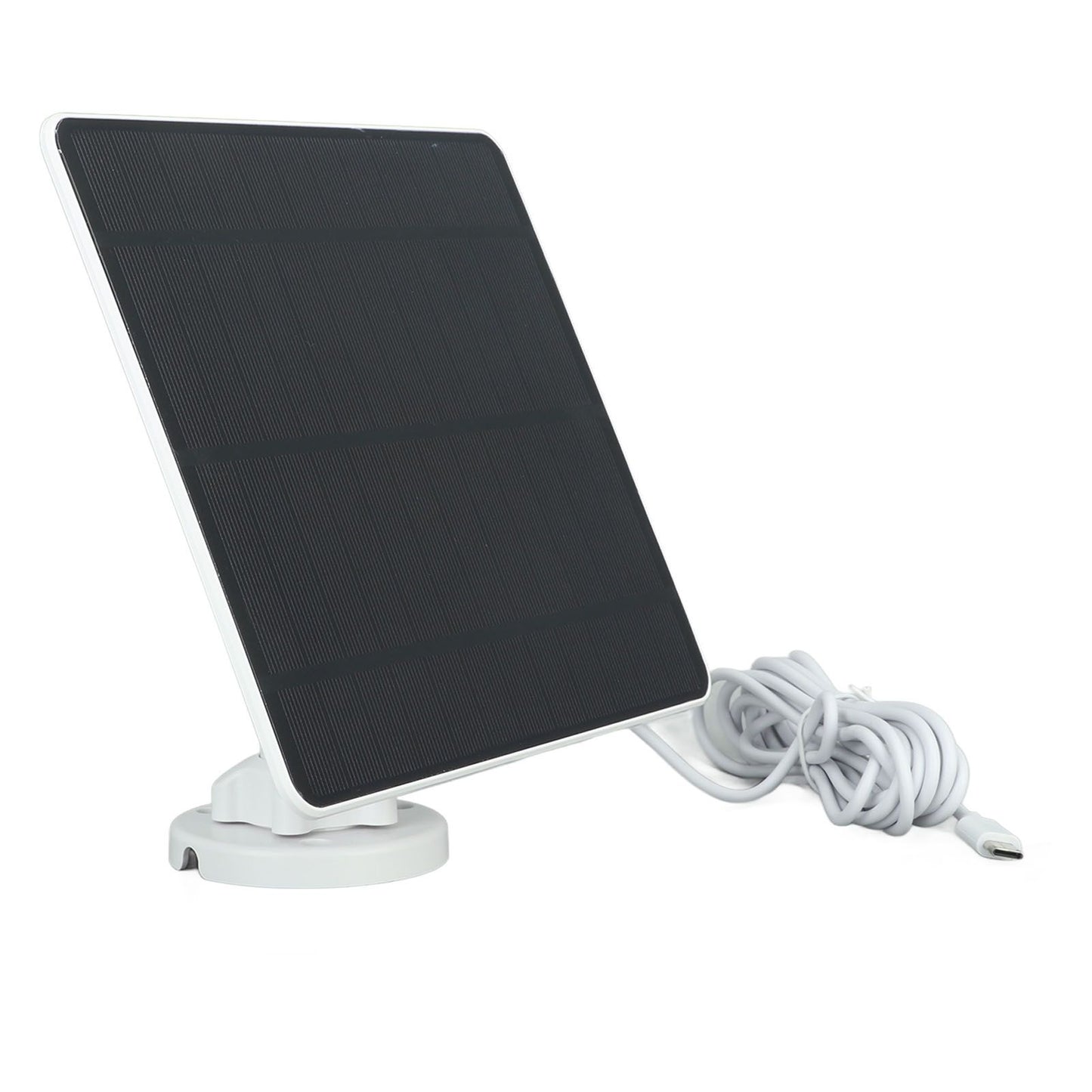 5W Solar Panel for Camera Waterproof High Efficiency Monocrystalline Silicon Outdoor Camera Solar Powered