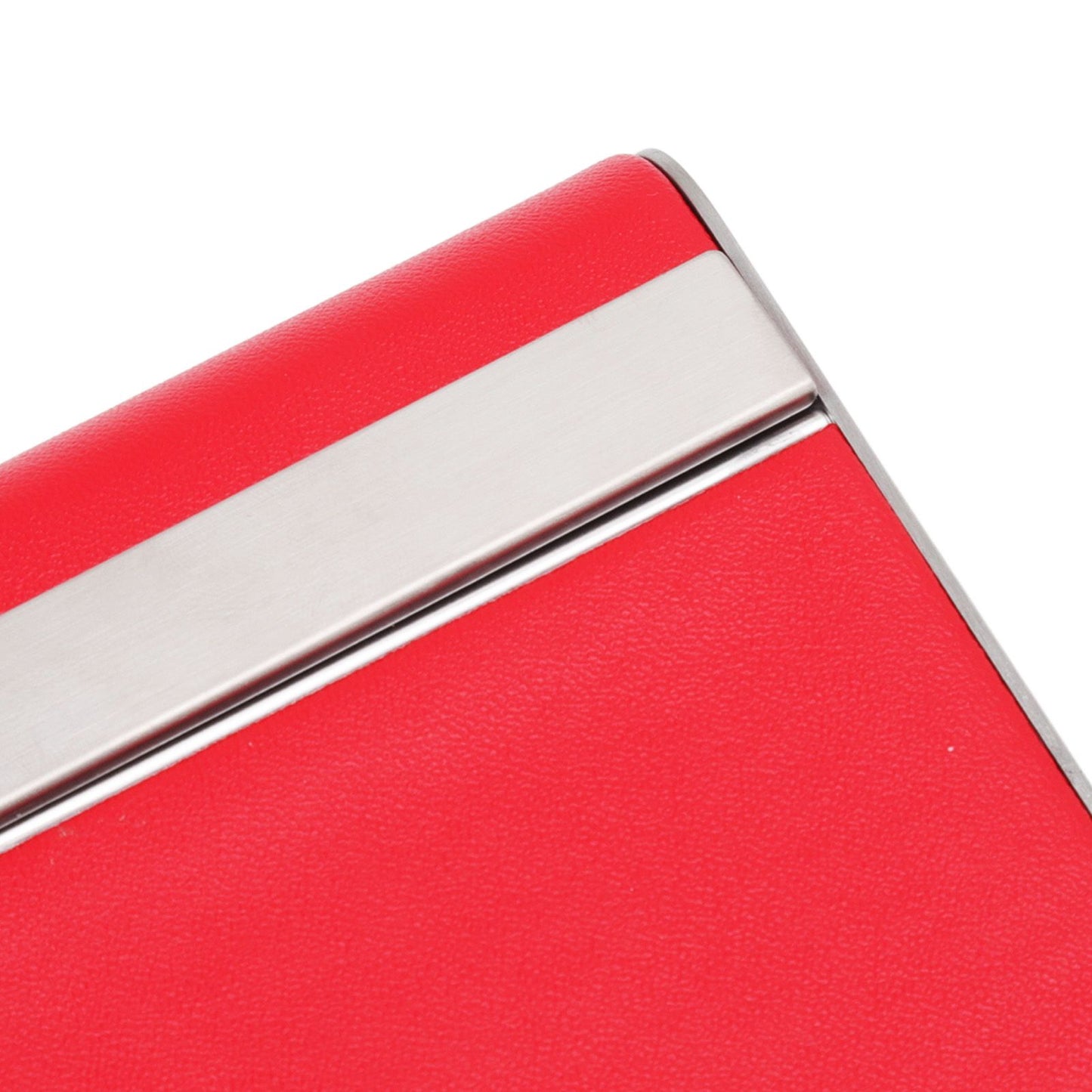 Aluminum Alloy Cigarette Case Box Hold 20pcs Flip for Men Women Smoking Accessories Red