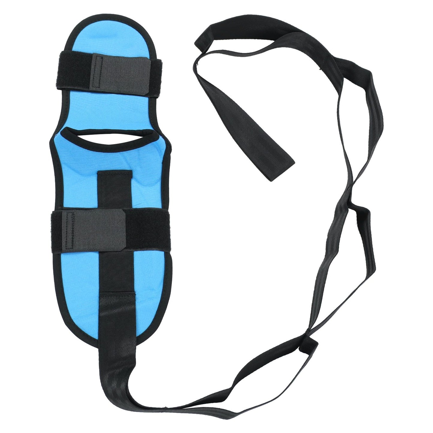Leg Stretching Strap Muscle Relaxing High Elasticity Improve Flexibility Rehabilitation Foot Stretch Strap Blue