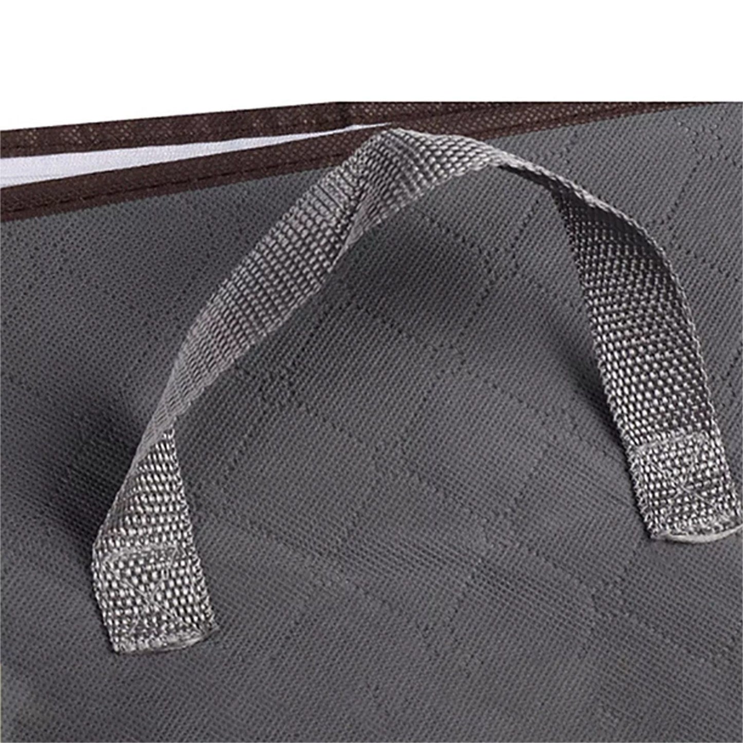 Clothes Storage Bag Large Capacity Foldable Clothing Moving Bag with Front Transparent Window