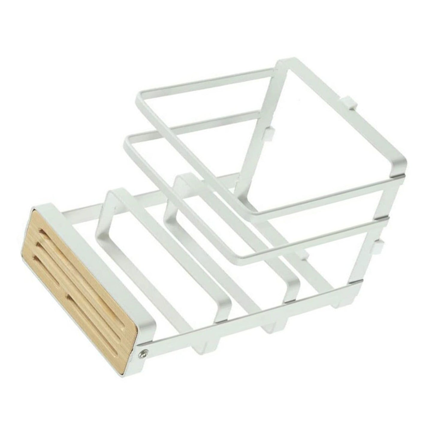 Knife Cutting Board Holder Multifunctional Pot Lid Knife Block Cutting Board Organizer for Kitchen Supplies