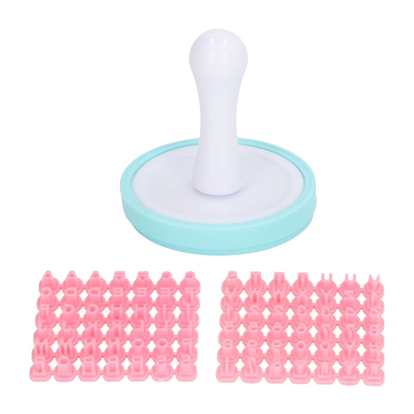 Letter Cookie Stamps Safe Flexible Alphabet Shape DIY Biscuit Cake Mold for Baking Tool