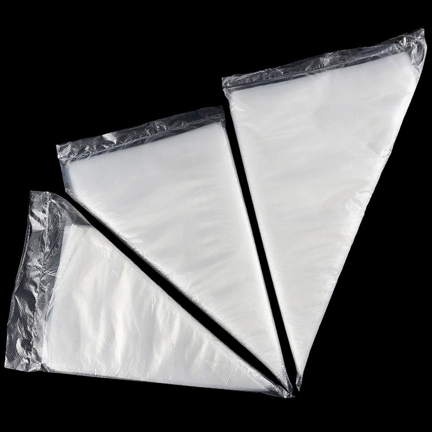 300pcs Piping Bags Disposable Thickened Food Grade Plastic Pastry Bags for Cake Cupcake Decorating L
