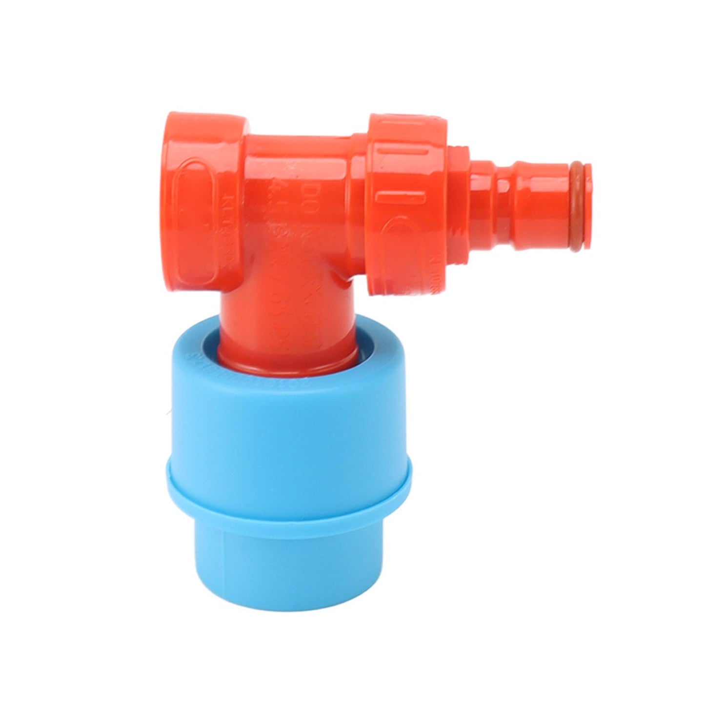 Beer Tee Adapter Plastic Chemical Resistance 3 Way Carbonation Cap for Carbonated Drinks Soft Drinks