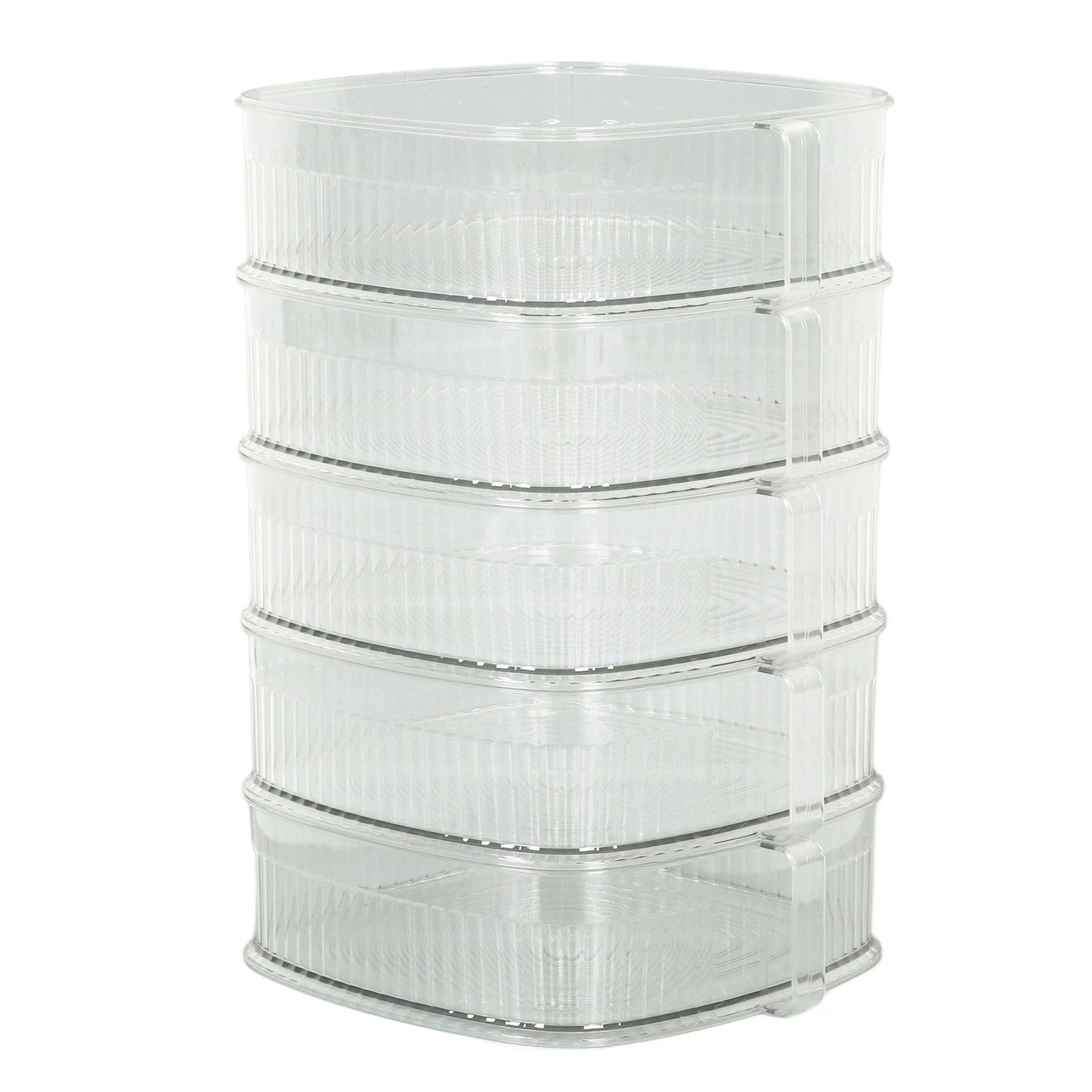 Transparent Dish Dust Cover Dustproof Multi Layer Dish Cover Multifunctional Food Cover 5 Layer