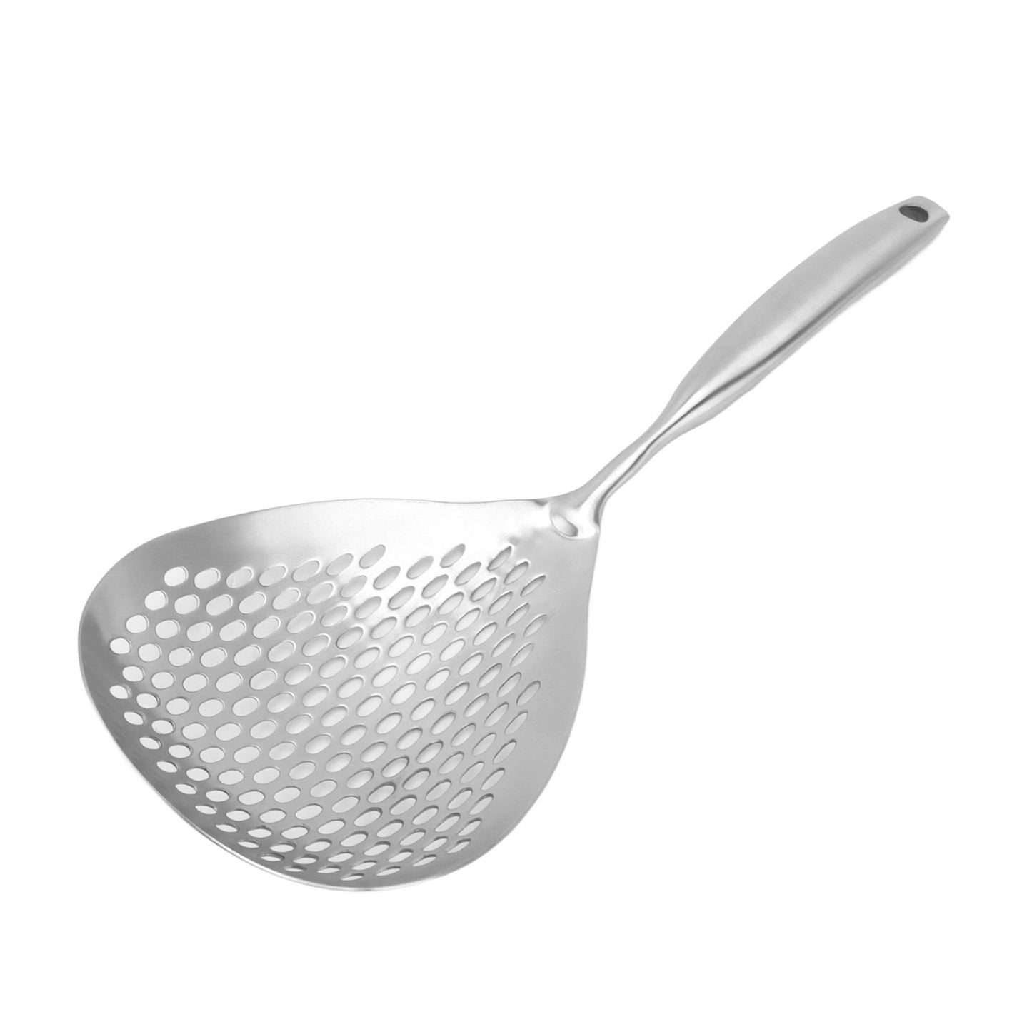 Kitchen Strainer Spoon Stainless Steel Straining Spoon Ladle Spider Strainer Cooking Colander