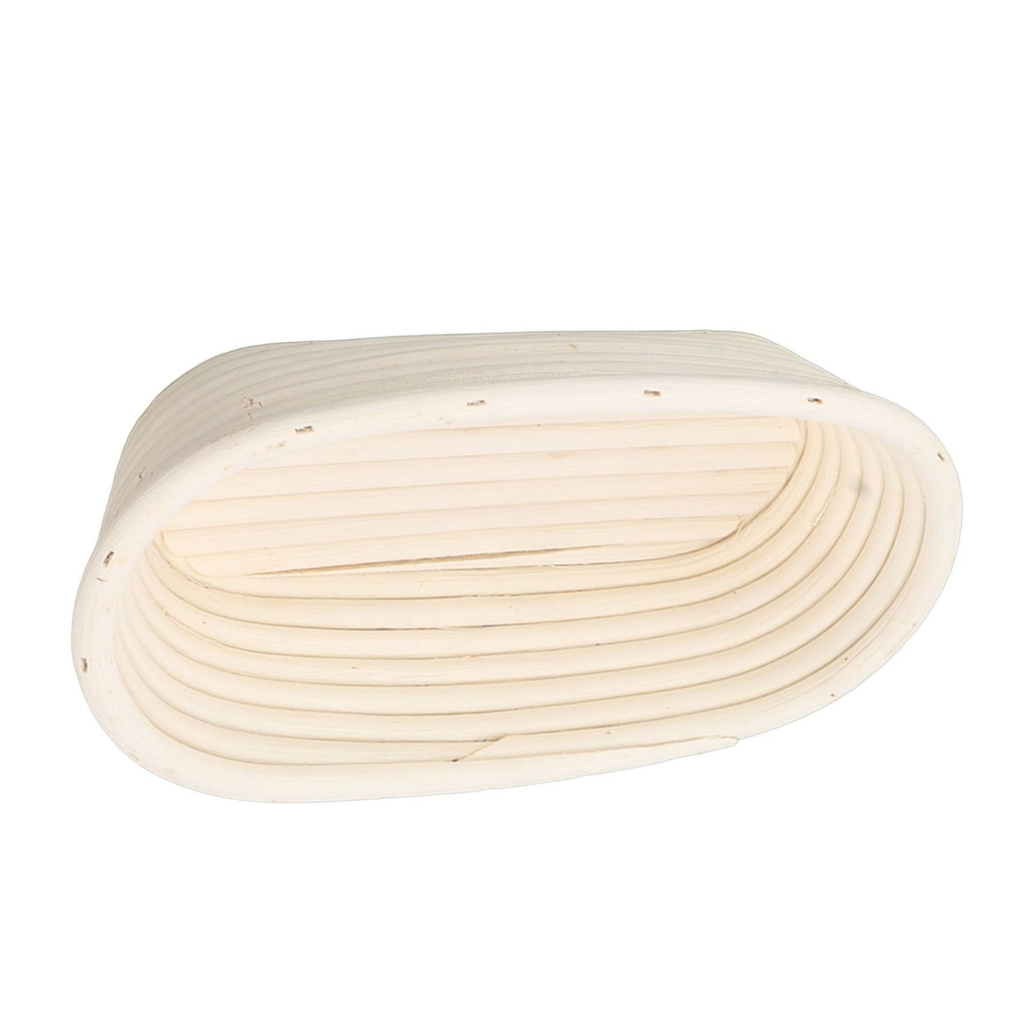 25cm Bread Proofing Basket Set Oval Natural Rattan Sourdough Proofing Basket Dough Scraper Cloth Liner Brush