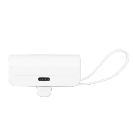 Mini Portable Charger Multifunction Built in Cable for IOS Interface Type C 2 in 1 Mini USB C Power Bank for Emergency