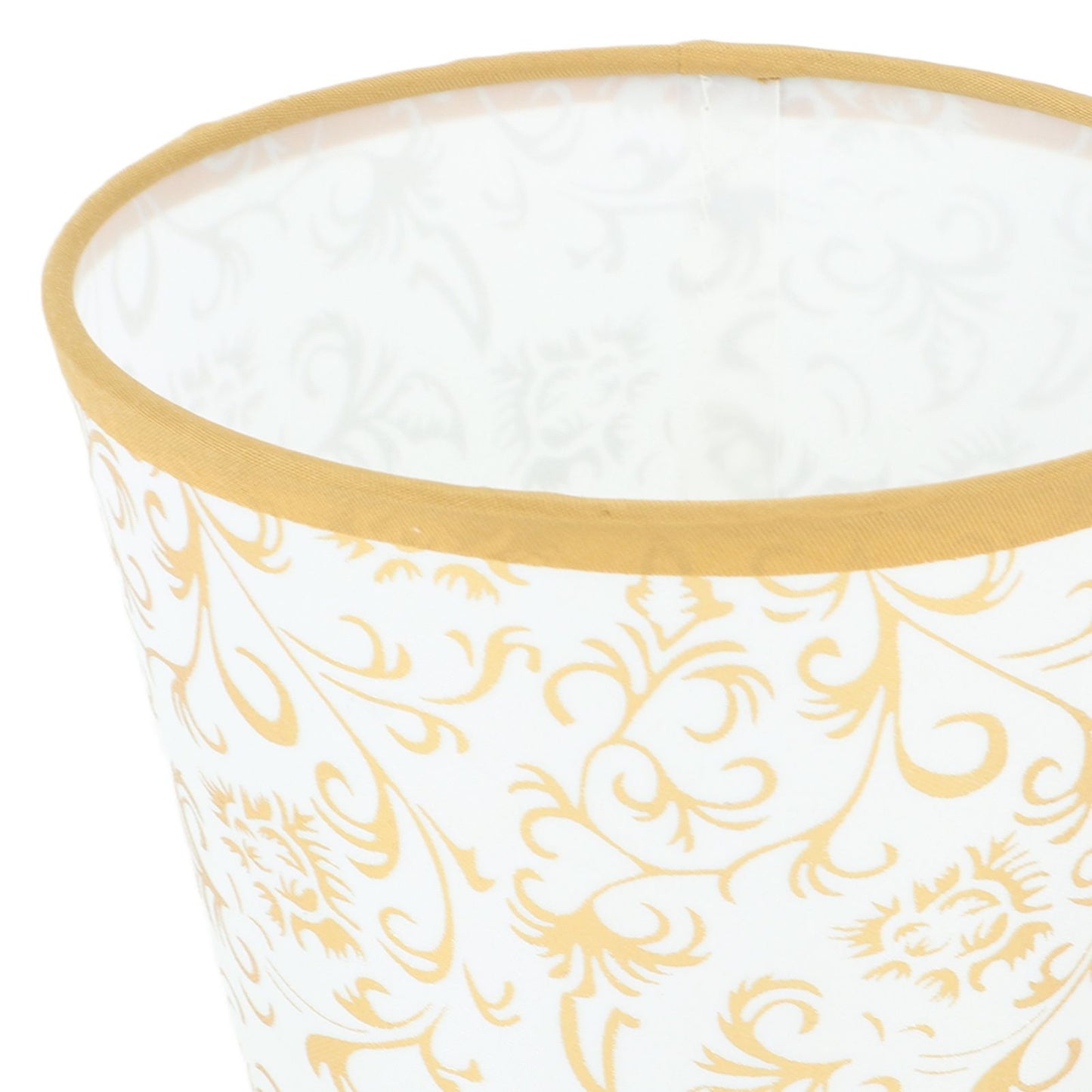 Cloth Lampshade Clip On Installation Modern Fabric Lamp Shades for E14 Bulb Chandelier Table Lamp 3pcs Gold
