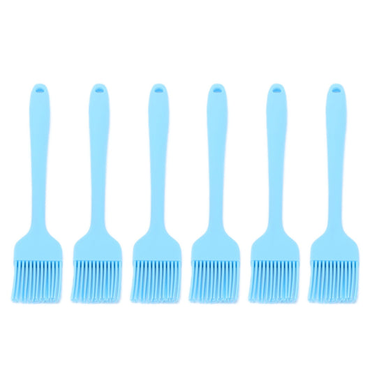 6 Pcs Cooking Brush Silicone Basting Pastry Brushes for BBQ Grill Baking Kitchen Cooking