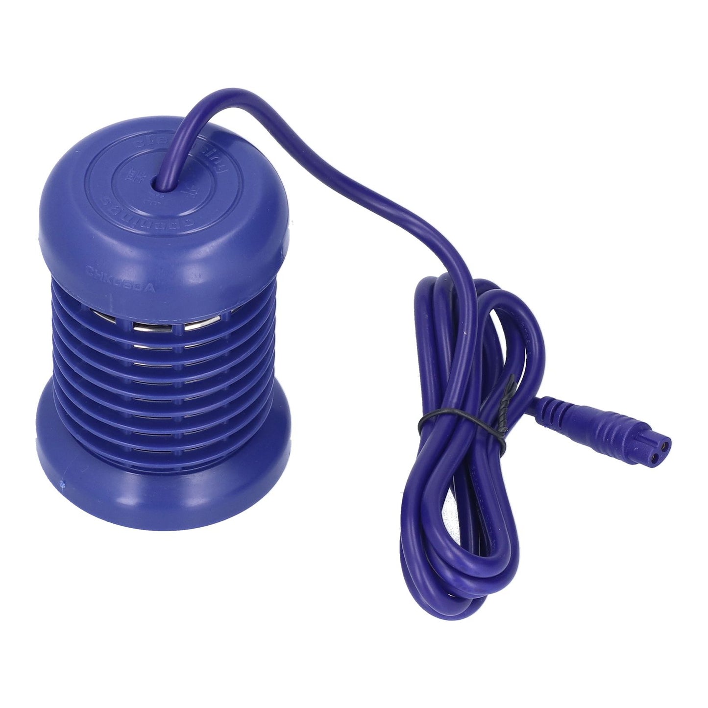 Hydrotherapy Ion Head Detachable Washable Foot Bath Ion Head Detox Array Stainless Steel Ion HeadHerba Blue Double Hole