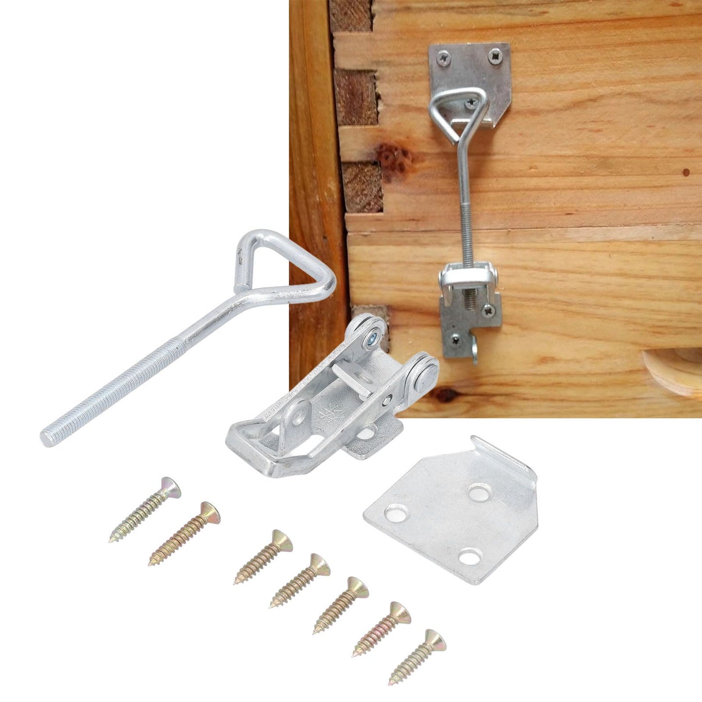 5 Set Beehive Lock Fasteners Adjustable Bee Box Locked Buckle Beehive Bottom Connector Beekeeping Supplies
