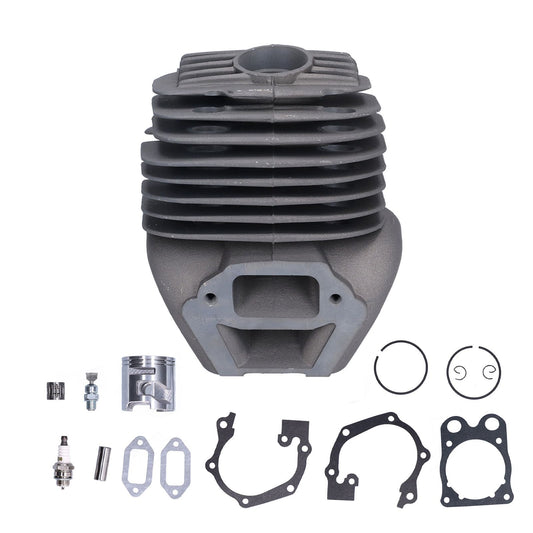 Cylinder Piston Kit 51mm 2in Cylinder Piston Gasket Replacement for Husqvarna K750 K760 Concrete Saw 520 75 73 02