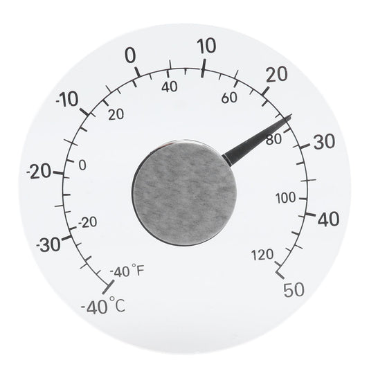Outdoor Thermometer Adhesive Transparent Waterproof Door Window Temperature Meter for Farm Home
