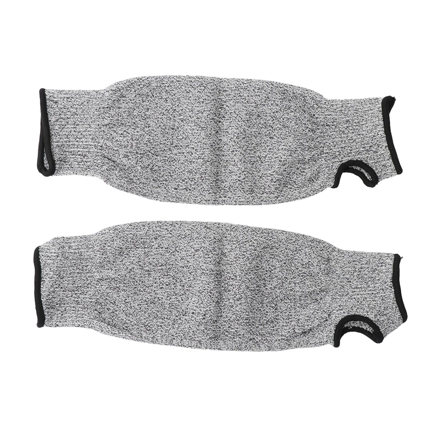 Cut Resistant Arm Sleeves HPPE Protective Safety Arm Guard for Gardening Wood Carving 36cm
