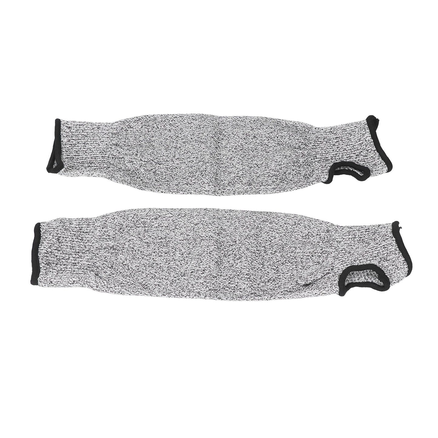 Cut Resistant Arm Sleeves HPPE Protective Safety Arm Guard for Gardening Wood Carving 36cm