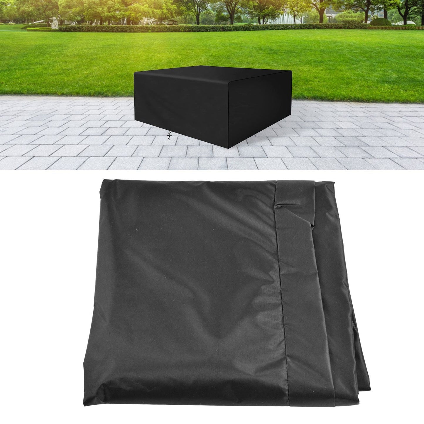 Outdoor Furniture Dust Cover Garden Table Chair Sofa Waterproof Protector 210D 150x150x75cm