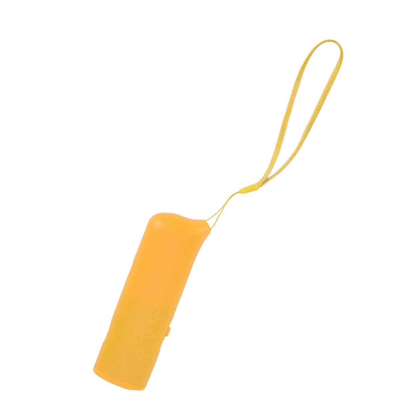 Ultrasonic Dog Trainer Device Portable Effective Dog Repeller for Barking Digging ChewingYellow