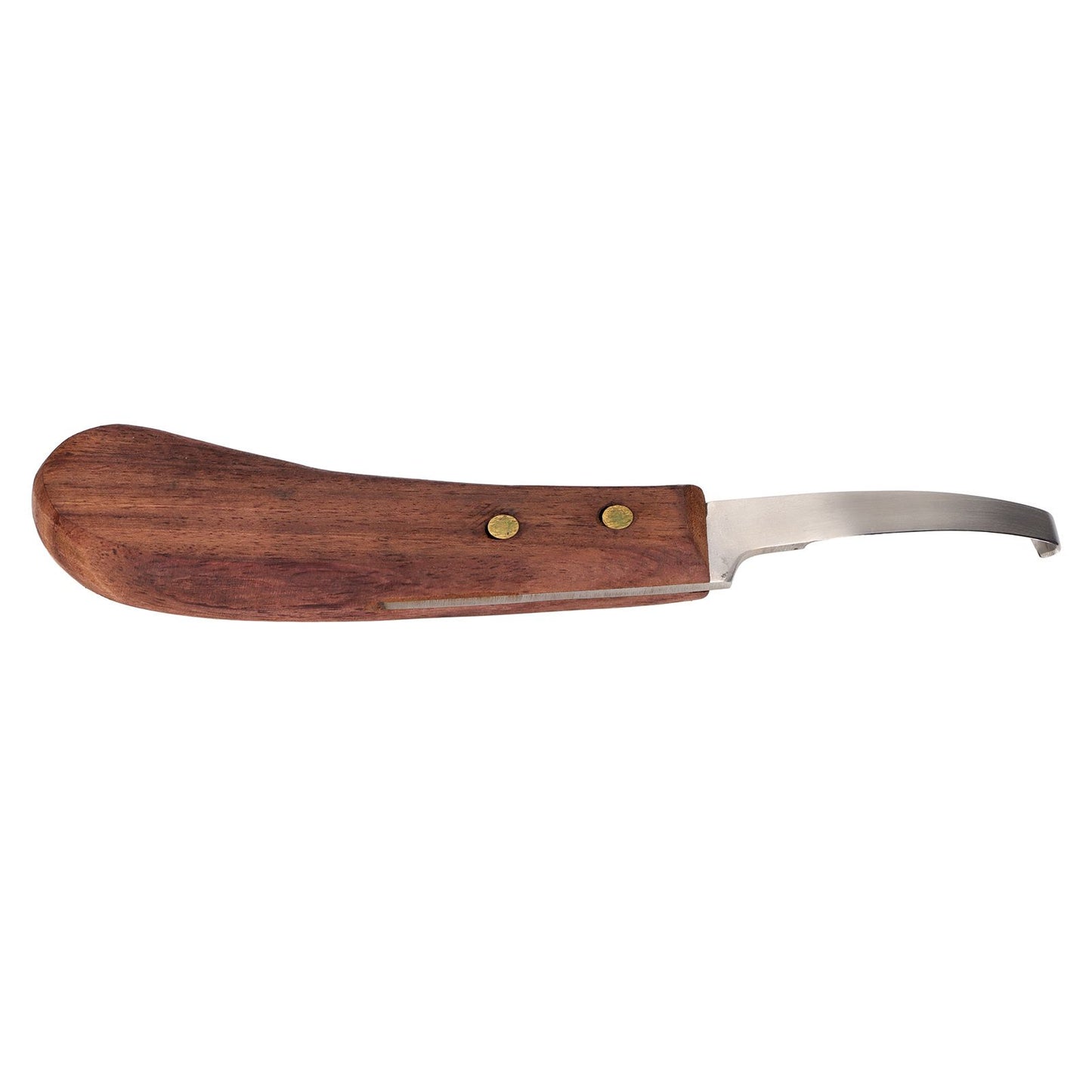 Steel Hoof Knife with Wooden Handle Pointed Cattle Livestock Hand Hoof Trimming Tool for FarmRight Hand