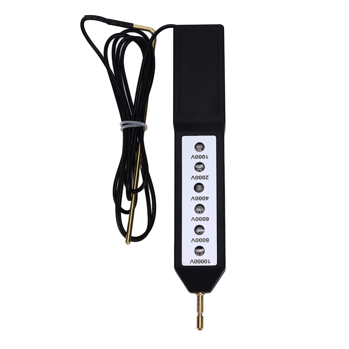 Electric Fence Tester Waterproof Voltage Meter 10KV Portable Tool with 6pcs Light for Farm
