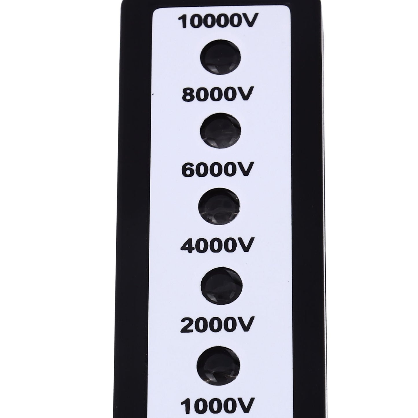 Electric Fence Tester Waterproof Voltage Meter 10KV Portable Tool with 6pcs Light for Farm