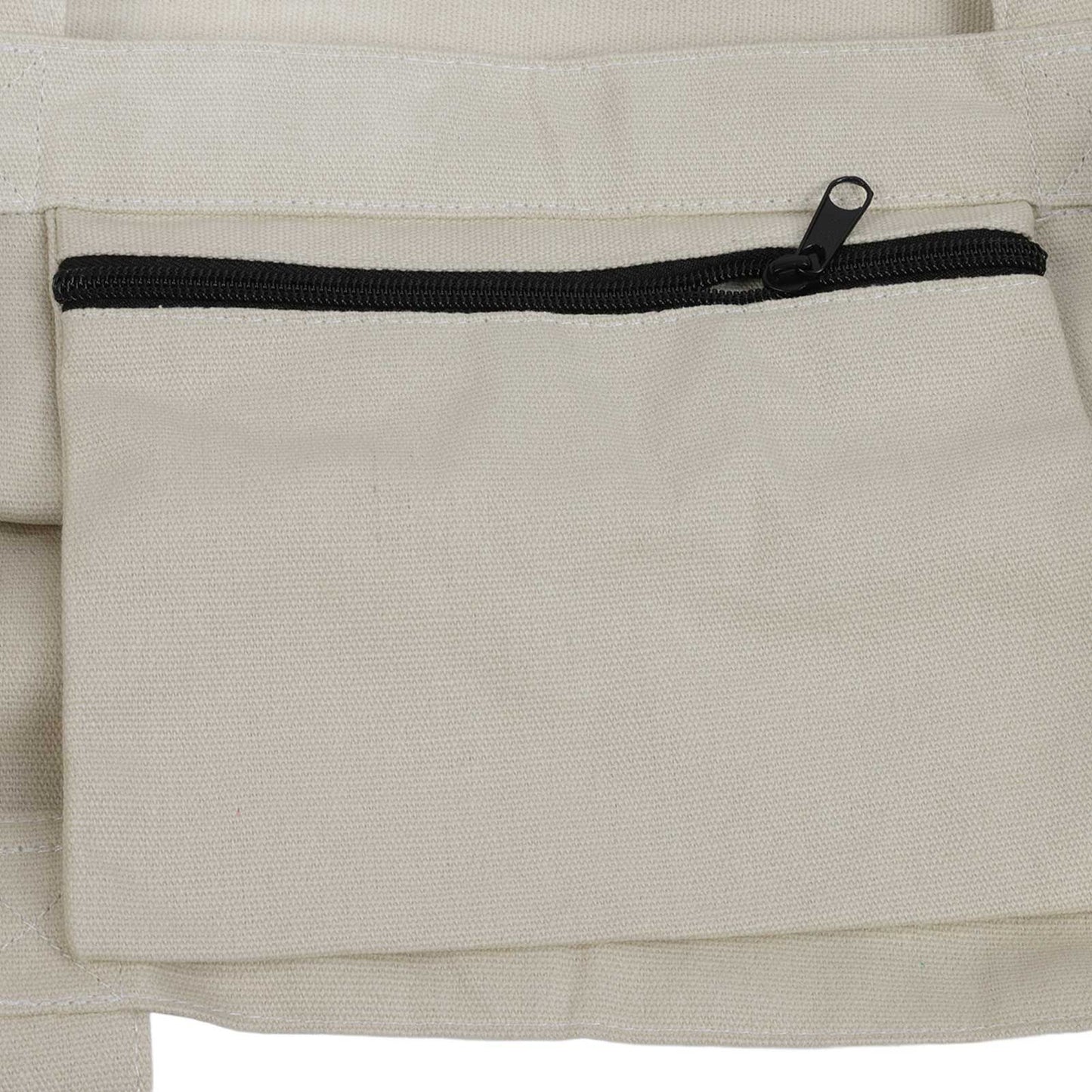 Yoga Tote Bag Large Capacity Portable Yoga Mat Carrier for Office Workout Travel Beach Gym Khaki