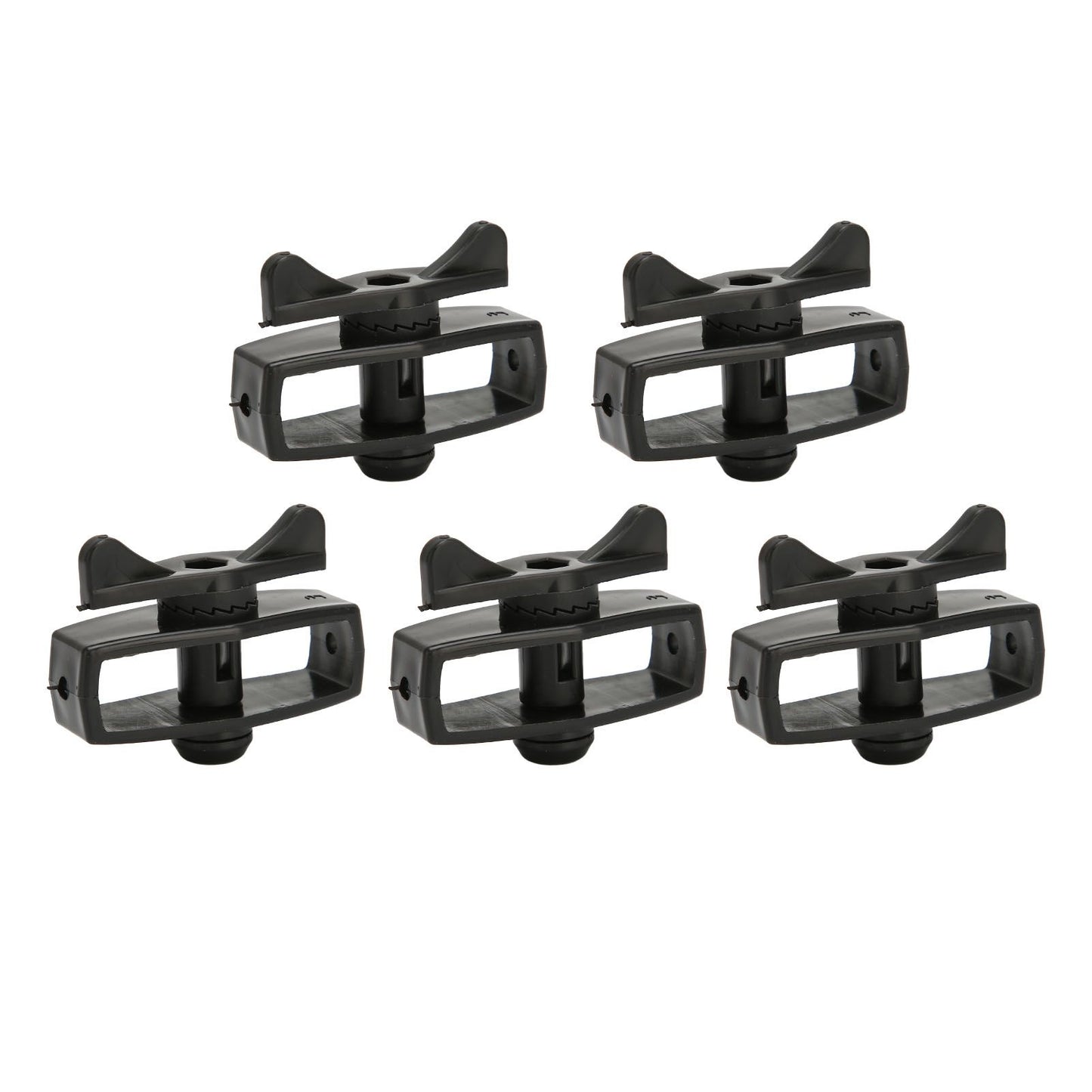 50Pcs Electric Fence Wire Tightener Portable Garden Electronic Fence Alloy Wire Tensioner Black