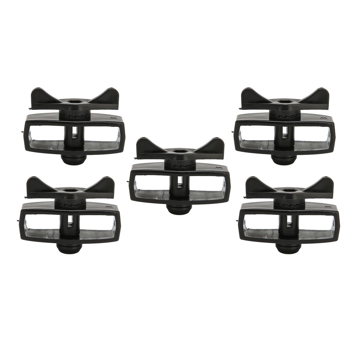 50Pcs Electric Fence Wire Tightener Portable Garden Electronic Fence Alloy Wire Tensioner Black