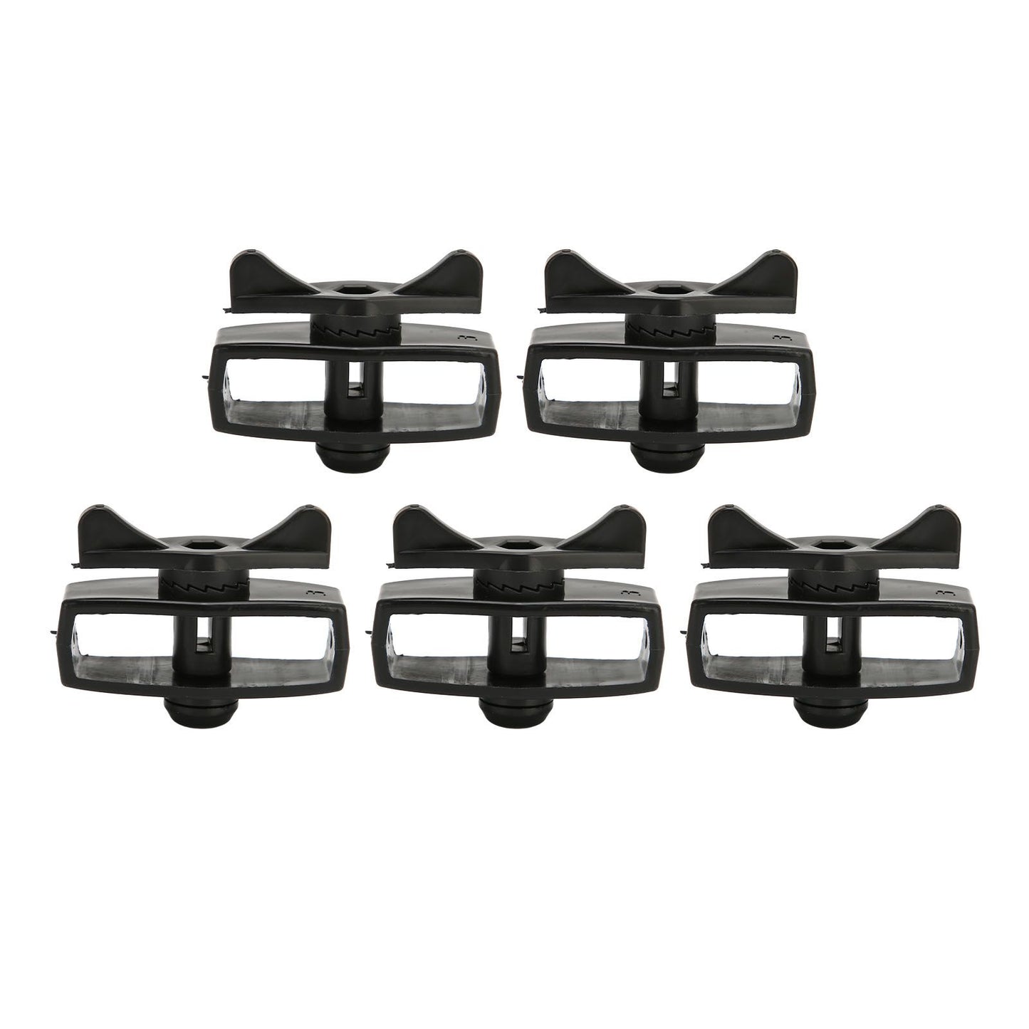 50Pcs Electric Fence Wire Tightener Portable Garden Electronic Fence Alloy Wire Tensioner Black