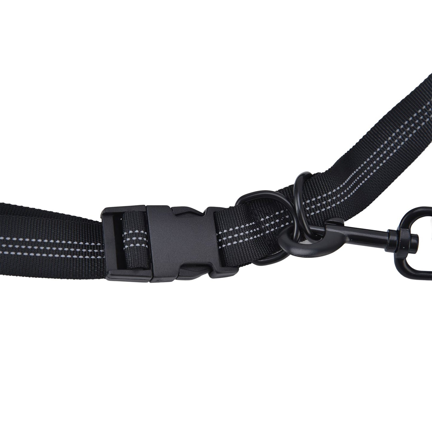 Pet Leash Reflective Retractable Portable Adjustable Dog Traction Rope for Pets Dogs Red