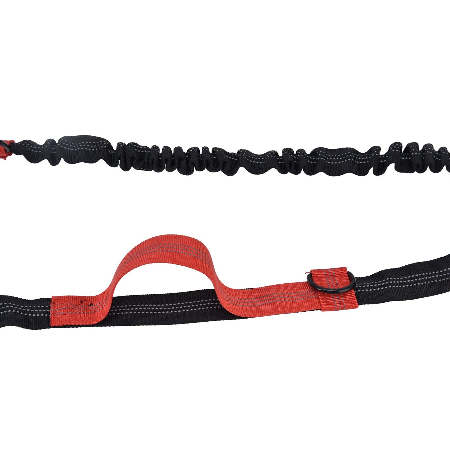 Pet Leash Reflective Retractable Portable Adjustable Dog Traction Rope for Pets Dogs Red